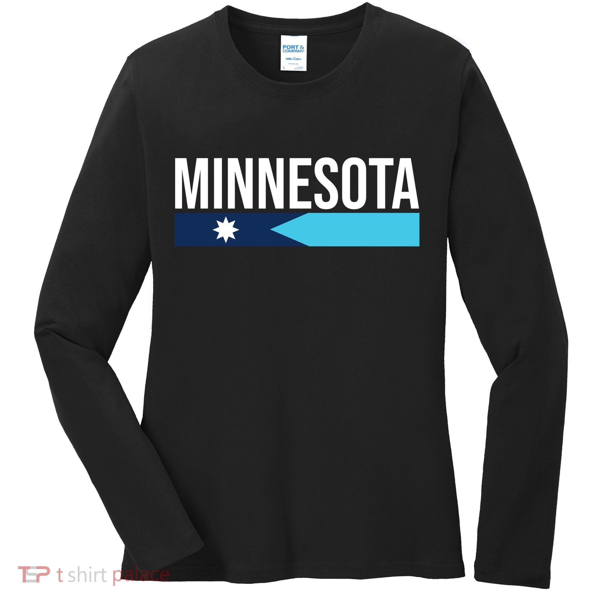 Minnesota New Flag Women's Long Sleeve Shirt