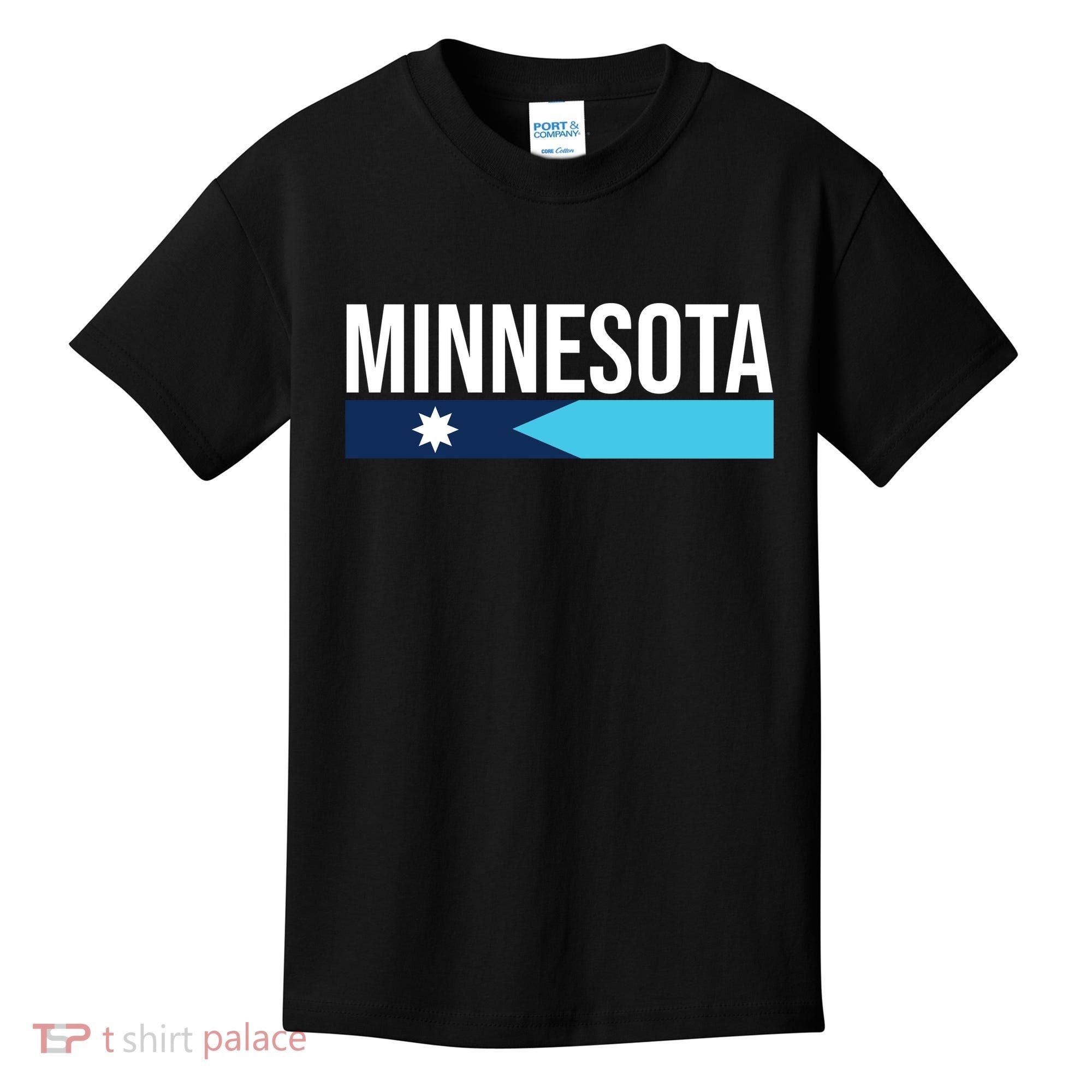 Minnesota New Flag Kids T-Shirt
