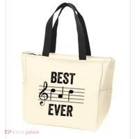 Music Notes Funny Fathers Day Present Best Dad Ever Tote Bag thumb 3