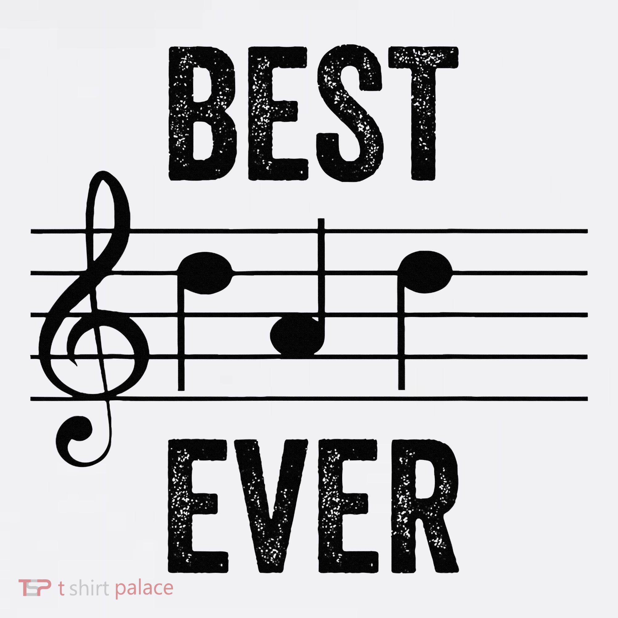 Music Notes Funny Fathers Day Present Best Dad Ever Ornament