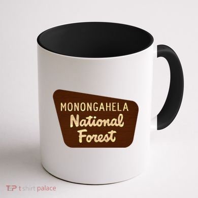 Monongahela National Forest West Virginia Wv Souvenir Gift Coffee Mug back