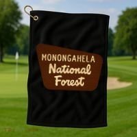 Monongahela National Forest West Virginia Wv Souvenir Gift Golf Towel thumb 1