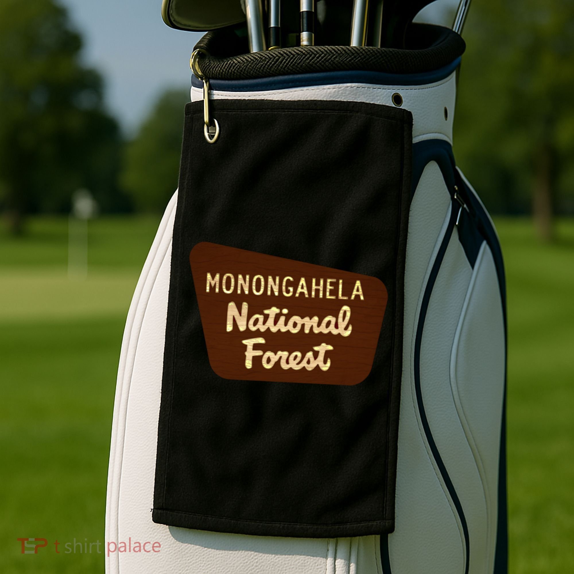 Monongahela National Forest West Virginia Wv Souvenir Gift Golf Towel