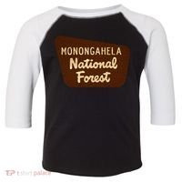 Monongahela National Forest West Virginia Wv Souvenir Gift Toddler Fine Jersey T-Shirt thumb 0