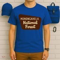 Monongahela National Forest West Virginia Wv Souvenir Gift T-Shirt thumb 6