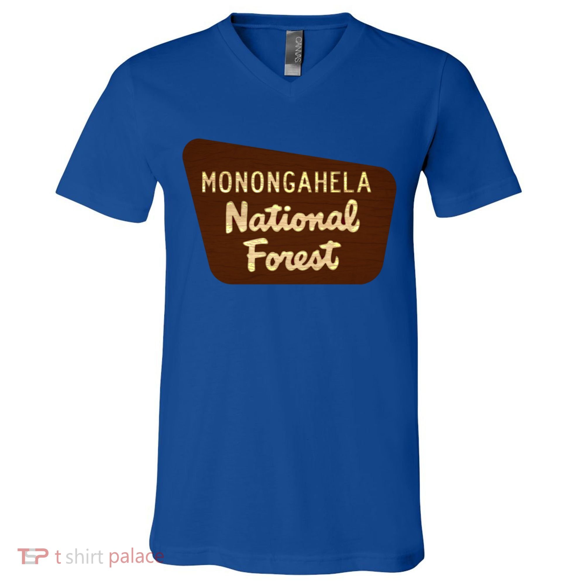 Monongahela National Forest West Virginia Wv Souvenir Gift V-Neck T-Shirt