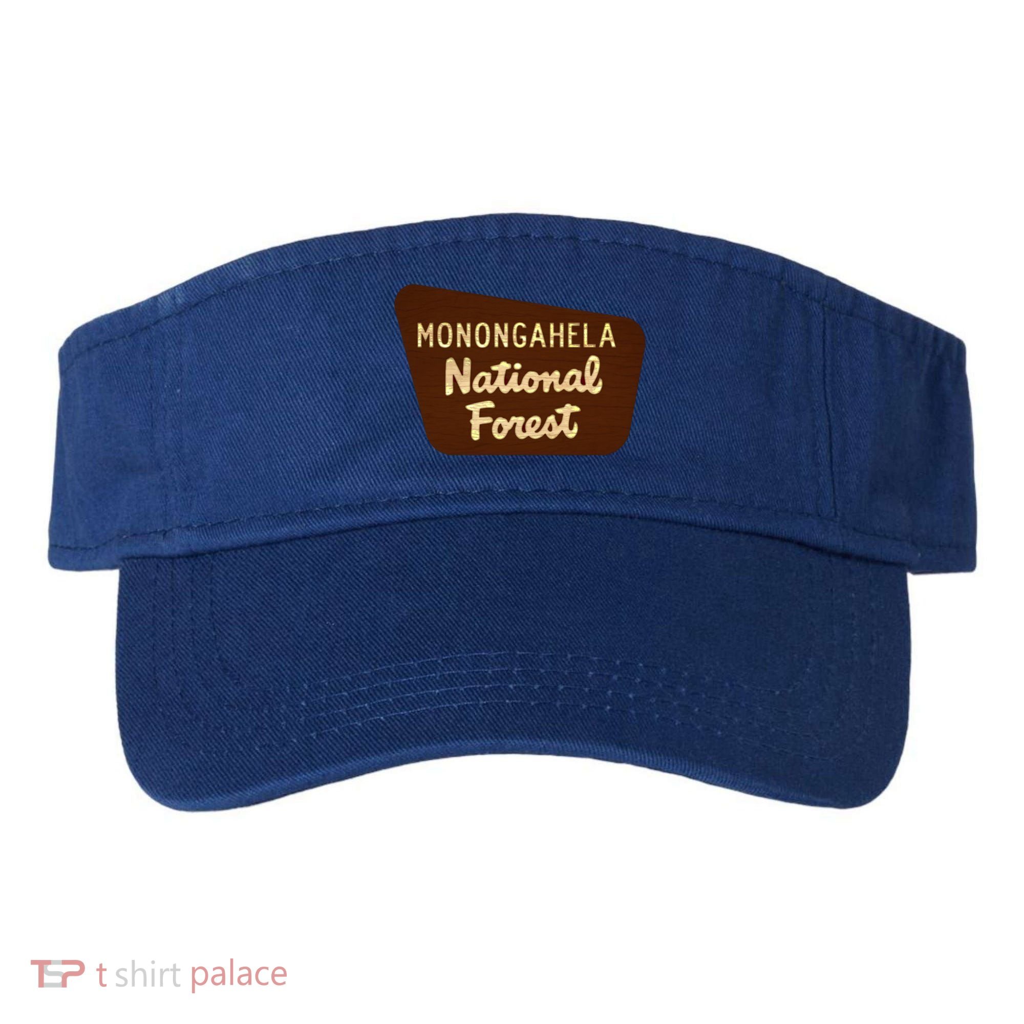 Monongahela National Forest West Virginia Wv Souvenir Gift Visor
