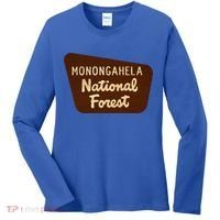 Monongahela National Forest West Virginia Wv Souvenir Gift Women's Long Sleeve Shirt thumb 0