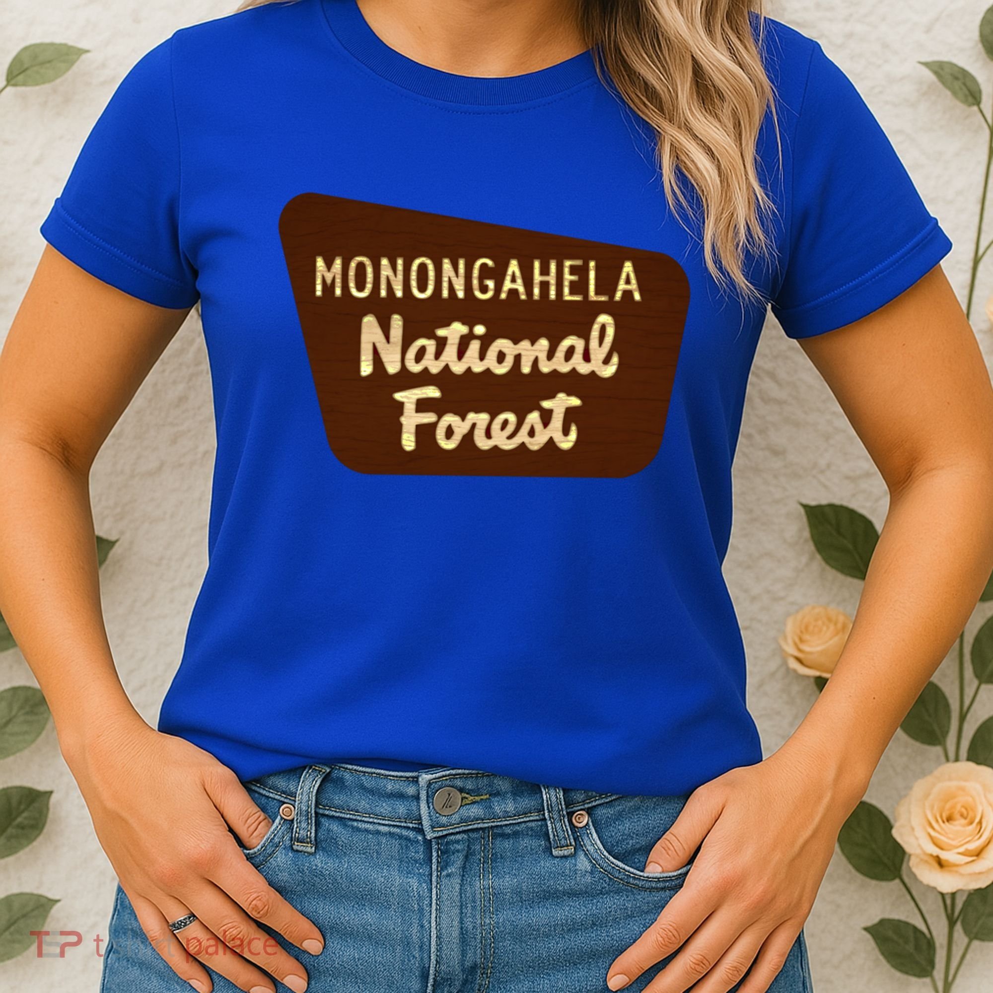 Monongahela National Forest West Virginia Wv Souvenir Gift Women's T-Shirt