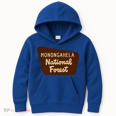 Monongahela National Forest West Virginia Wv Souvenir Gift Kids Hoodie