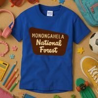 Monongahela National Forest West Virginia Wv Souvenir Gift Kids T-Shirt thumb 3