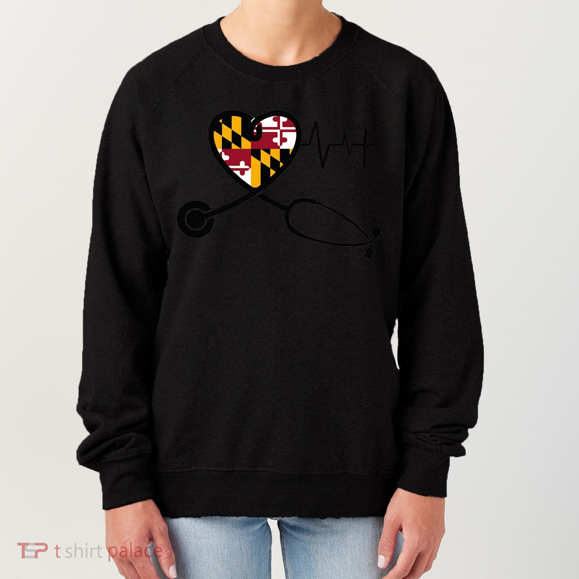 Maryland Nurse For International Nurses Day Women's Sweatshirt