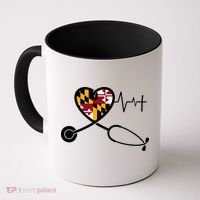 Maryland Nurse For International Nurses Day Coffee Mug thumb 0