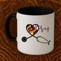 Maryland Nurse For International Nurses Day Coffee Mug thumb 2