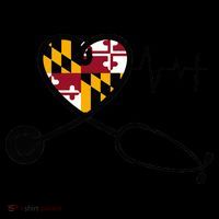 Maryland Nurse For International Nurses Day Women's Hoodie thumb 2