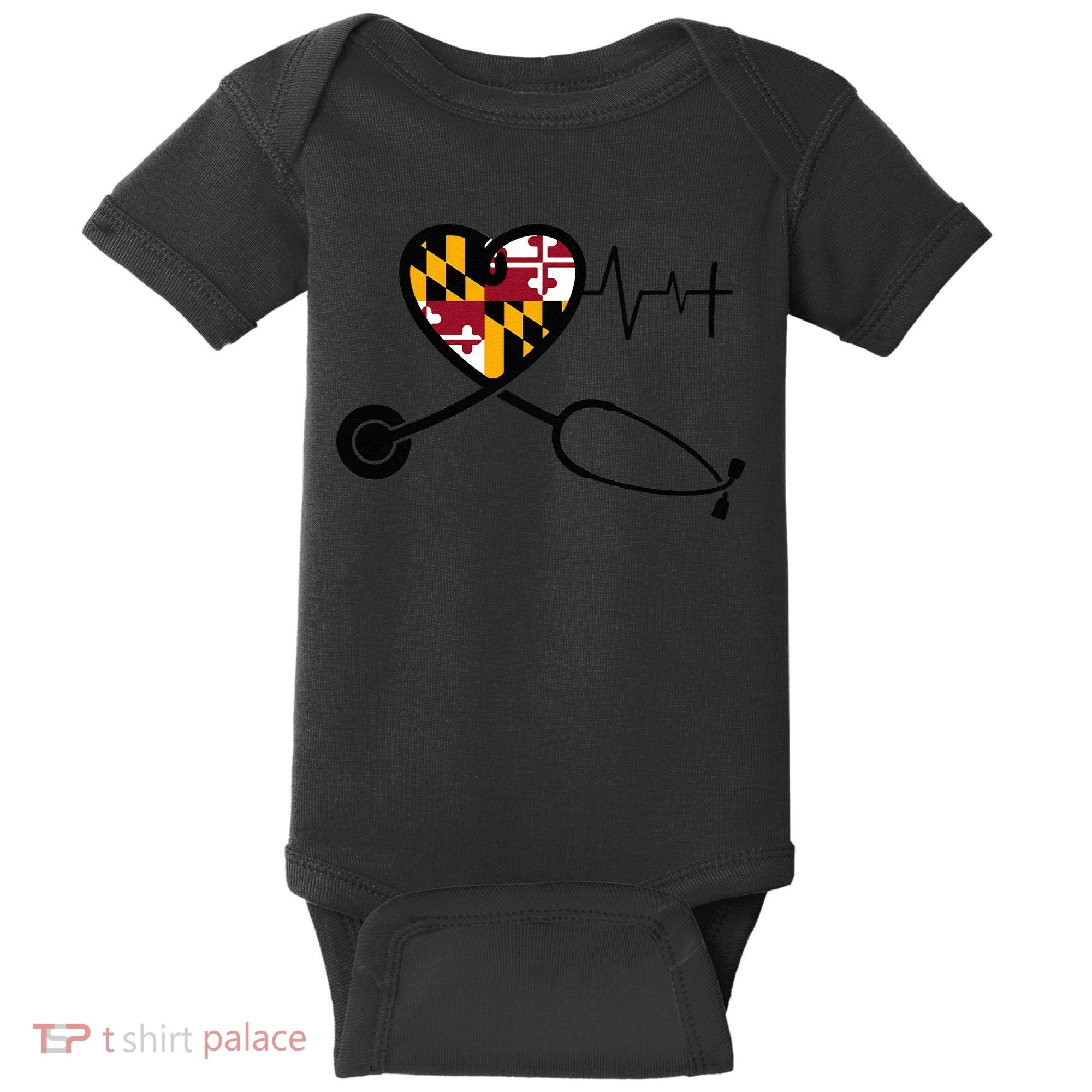 Maryland Nurse For International Nurses Day Baby Bodysuit