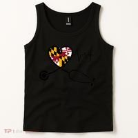 Maryland Nurse For International Nurses Day Tank Top thumb 2