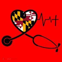 Maryland Nurse For International Nurses Day Santa Hat thumb 1