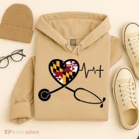 Maryland Nurse For International Nurses Day Hoodie thumb 4
