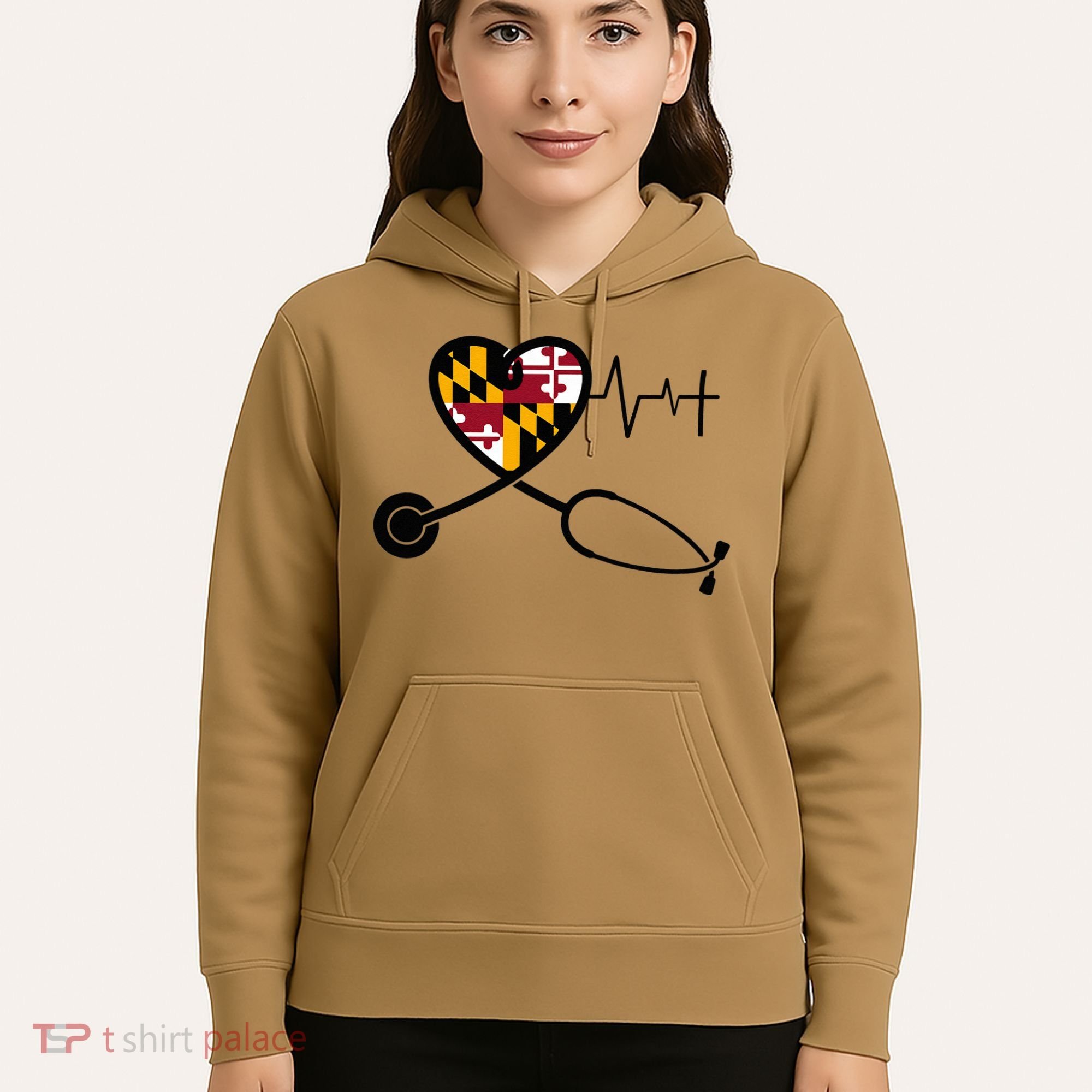 Maryland Nurse For International Nurses Day Hoodie