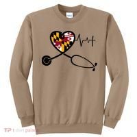 Maryland Nurse For International Nurses Day Sweatshirt thumb 0