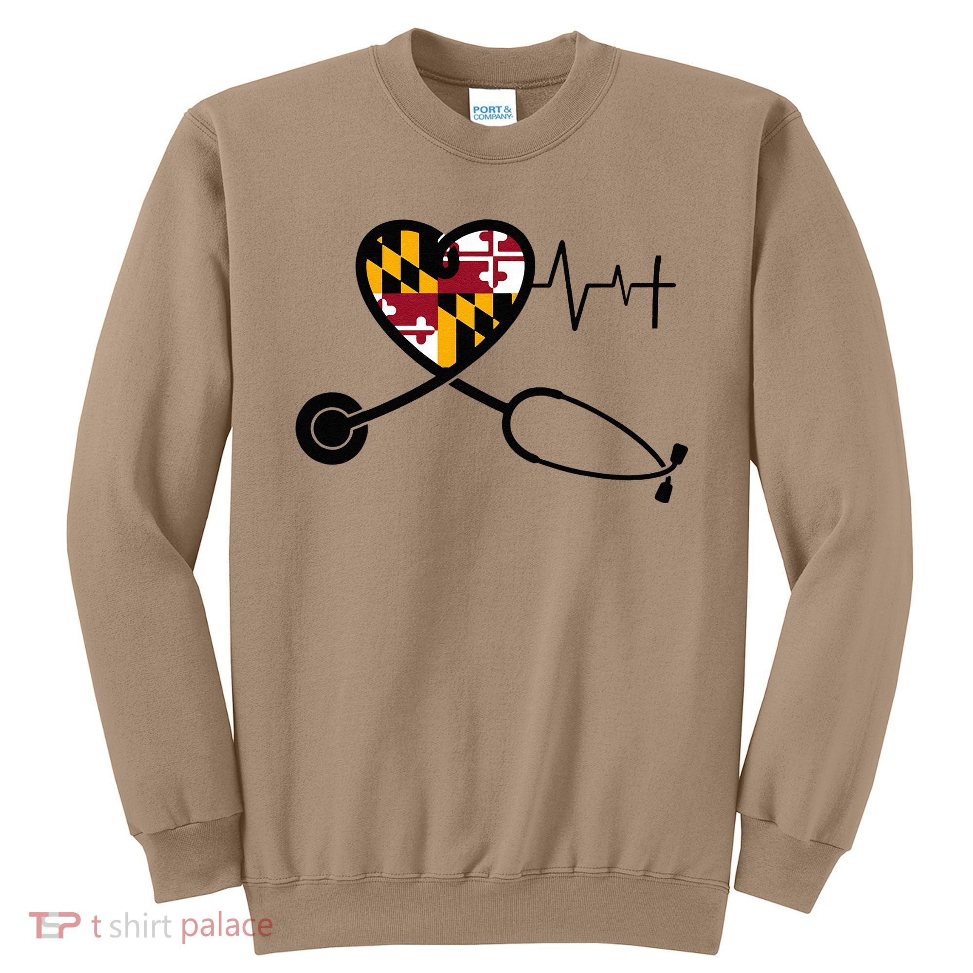 Maryland Nurse For International Nurses Day Sweatshirt