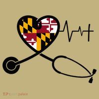 Maryland Nurse For International Nurses Day Sweatshirt thumb 2
