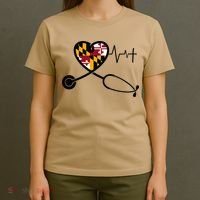 Maryland Nurse For International Nurses Day T-Shirt thumb 4