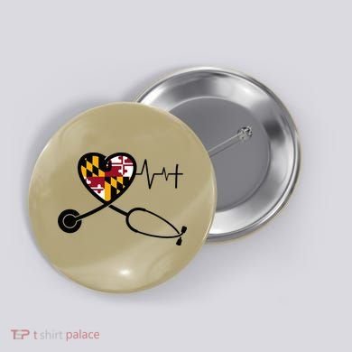Maryland Nurse For International Nurses Day Button
