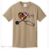 Maryland Nurse For International Nurses Day Kids T-Shirt thumb 0