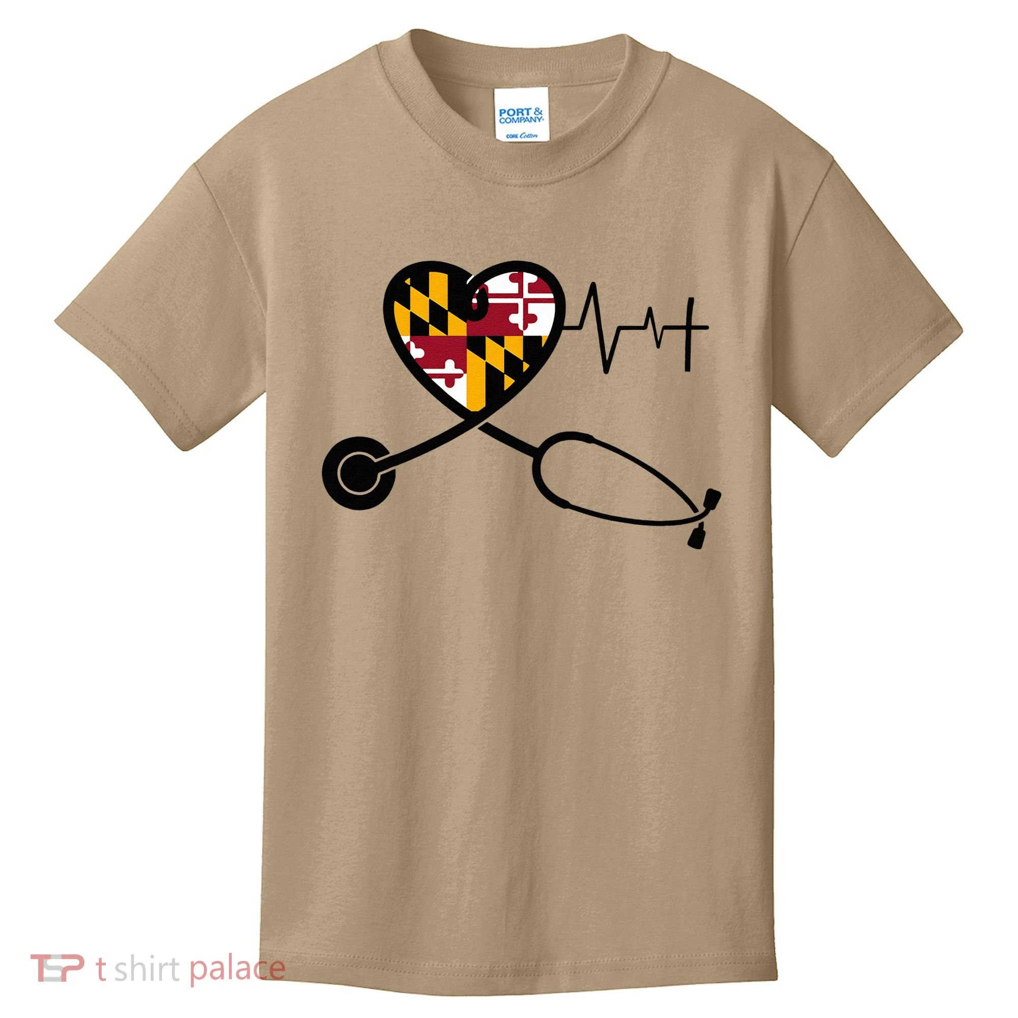 Maryland Nurse For International Nurses Day Kids T-Shirt