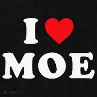 Moe Name Gift I Love Moe Heart Moe Ladies PosiCharge Tri-Blend Wicking Tank thumb 2