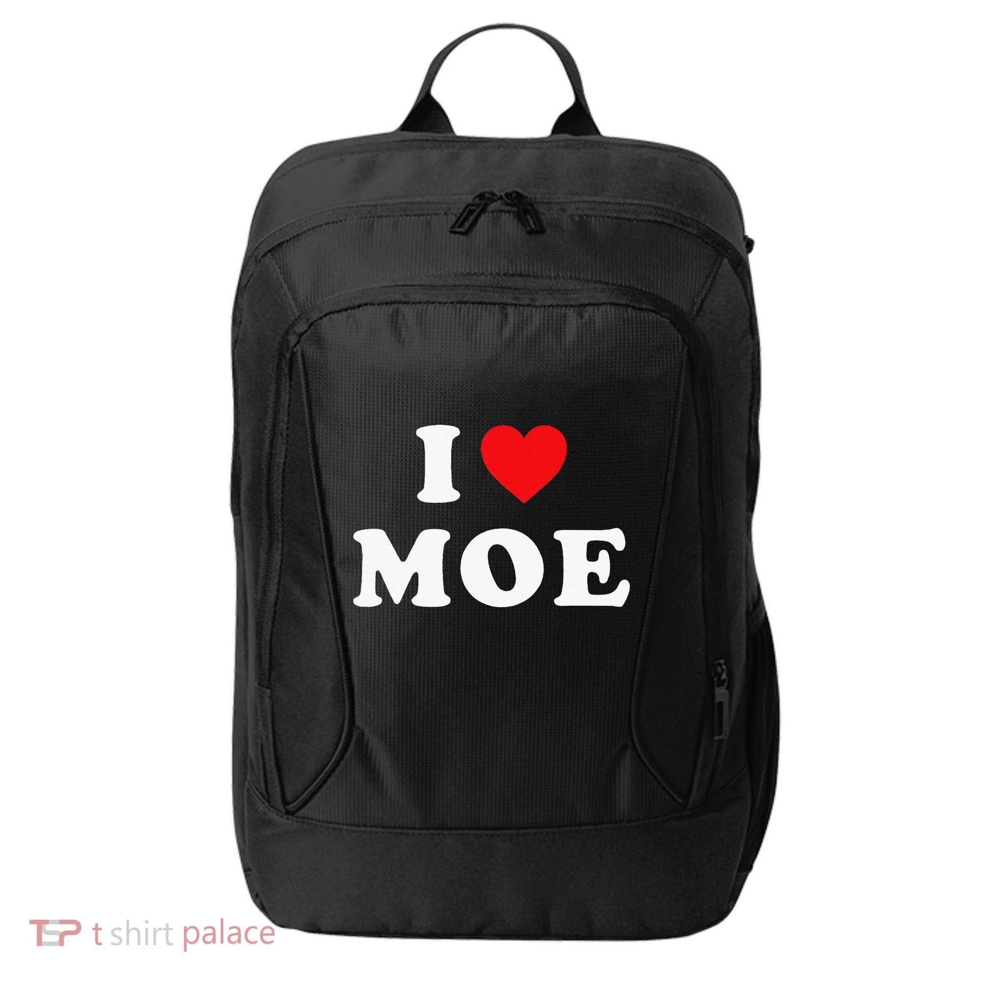 Moe Name Gift I Love Moe Heart Moe City Backpack
