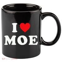 Moe Name Gift I Love Moe Heart Moe 11oz C Handle Ceramic Mug thumb 0