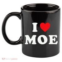 Moe Name Gift I Love Moe Heart Moe 11oz C Handle Ceramic Mug thumb 2