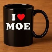 Moe Name Gift I Love Moe Heart Moe 11oz C Handle Ceramic Mug thumb 3