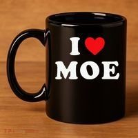 Moe Name Gift I Love Moe Heart Moe 11oz C Handle Ceramic Mug thumb 4