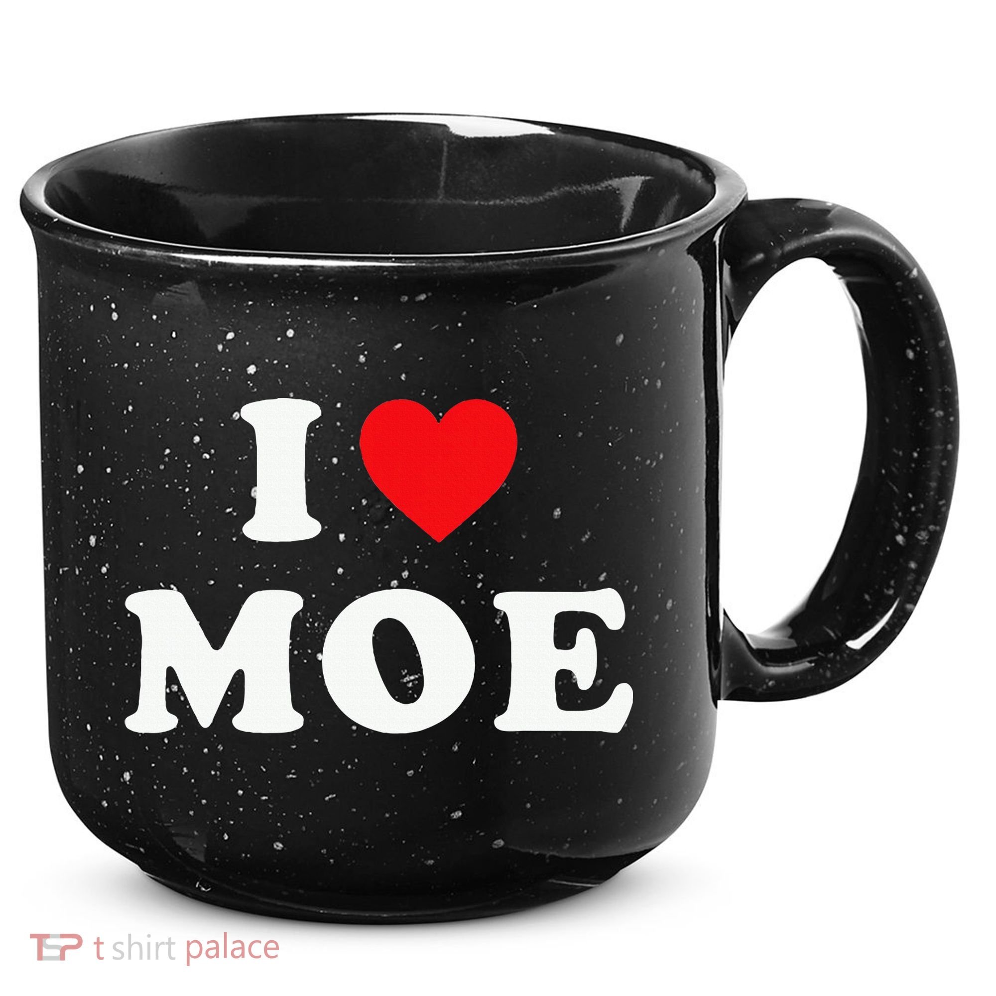 Moe Name Gift I Love Moe Heart Moe 15oz Campfire Ceramic Mug