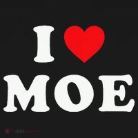 Moe Name Gift I Love Moe Heart Moe Tall Long Sleeve Shirt thumb 2