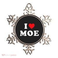 Moe Name Gift I Love Moe Heart Moe Ornament thumb 0