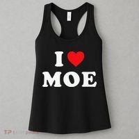 Moe Name Gift I Love Moe Heart Moe Women's Tank Top thumb 3