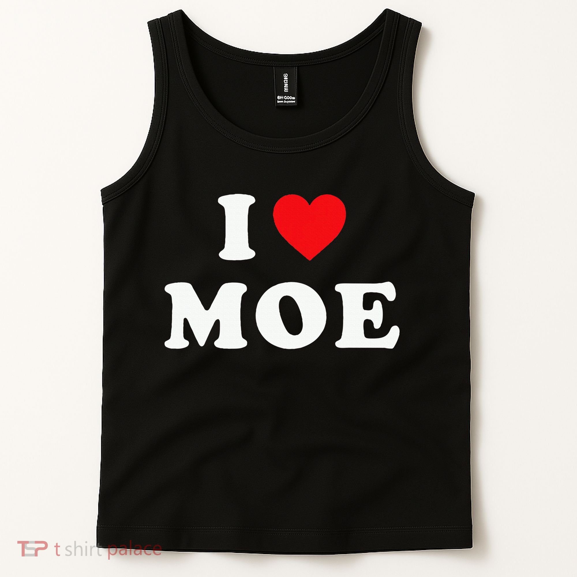 Moe Name Gift I Love Moe Heart Moe Tank Top
