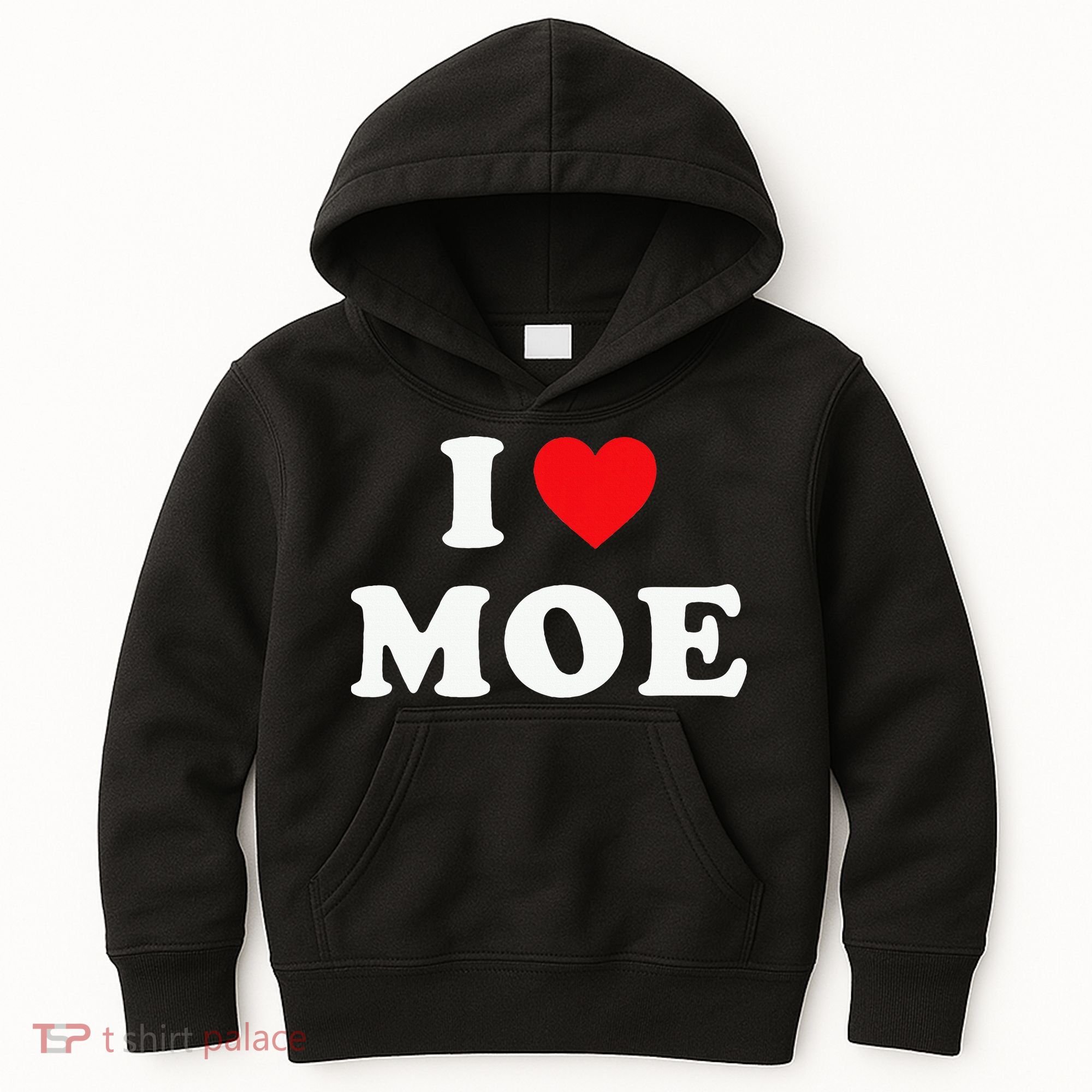 Moe Name Gift I Love Moe Heart Moe Kids Hoodie