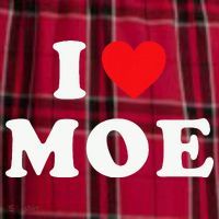 Moe Name Gift I Love Moe Heart Moe Women's Flannel Plaid Pajama Pants thumb 2