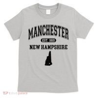 Manchester New Hampshire Est 1810 Varsity T-Shirt thumb 0