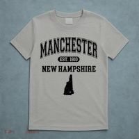 Manchester New Hampshire Est 1810 Varsity T-Shirt thumb 5