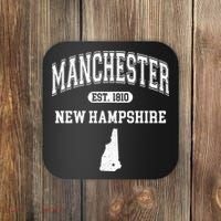 Manchester New Hampshire Est 1810 Varsity Coaster thumb 0
