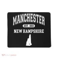 Manchester New Hampshire Est 1810 Varsity Mousepad thumb 0