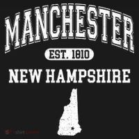 Manchester New Hampshire Est 1810 Varsity Mousepad thumb 1
