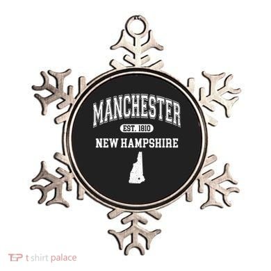 Manchester New Hampshire Est 1810 Varsity Ornament
